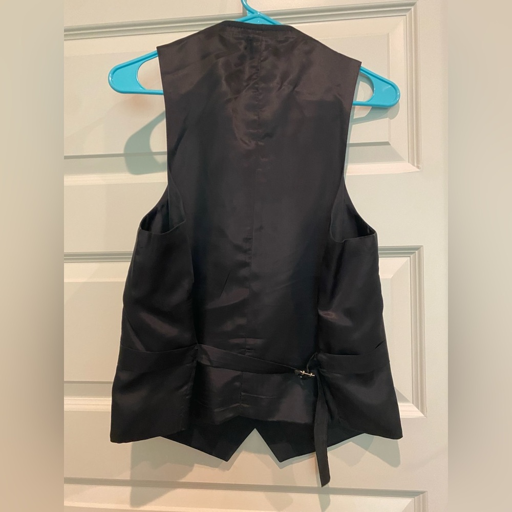 Men's Black Vest - Picture 2 of 4